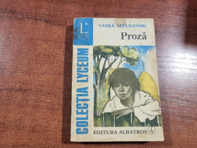 Proza de Vasile Alecsandri foto