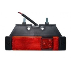 Lampa de contur a gabaritului 3 led 24V Rosu