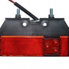 Lampa de contur a gabaritului 3 led 24V Rosu