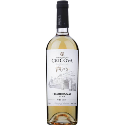 Vin Alb Sec Chardonnay Cricova Vintage, 0.75l, Alcool 12,5 %, Vin, Vin Alb, Vin Alb Sec, Vin Alb Cricova, Vin Alb Sec Cricova, Vin Chardonnay, Vin Cha foto