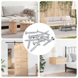 vidaXL Șurub 7792 pcs Argintiu 9,8 x 35 mm Fier 864480