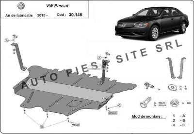 Scut metalic motor VW Passat (3G2, 3G5) fabricat incepand cu 2015 APS-30,145 foto