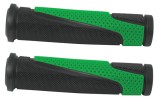 Mansoane - caper - tpr forma ergonomica anti-alunecare - bi-color (negru - verde) - 130mm