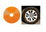 Banda Protectie Jante Auto Portocalie, 8m, Universala, Adeziva - Protectie si Styling Jante Aliaj pana la 22 inch