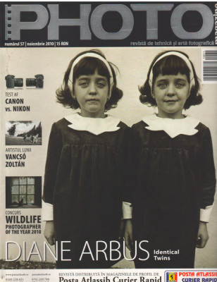 C10297 - REVISTA PHOTO MAGAZINE- DIANE ARBUS, NOIEMBRIE 2010 foto