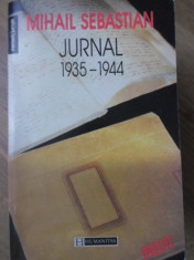 JURNAL 1935-1944 - MIHAIL SEBASTIAN foto