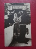 Regina Maria &icirc;n costum popular La Mulți Ani 1920