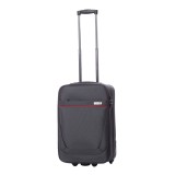 Troler Carla Gri Cu Rosu 54 Cm - 1188 ComfortTravel Luggage, Ella Icon