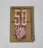 50 de Teste de matematica pentru admiterea la liceu, V. Schneider, 1994