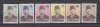 INDONEZIA 1974 PERSONALITATI MI. 780-785 MNH, Nestampilat