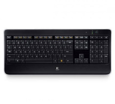 Tastatura Logitech K800 Wireless Black foto