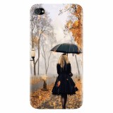 Husa silicon pentru Apple Iphone 4 / 4S, Autum
