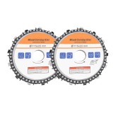 Cumpara ieftin Set 2x Disc cu lant pentru polizor unghiular 115 x 22, diametru 5