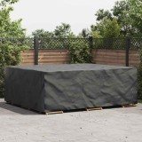 Cumpara ieftin Husă pentru mobilier de exterior Negru 300 x 250 x 100 cm 420D