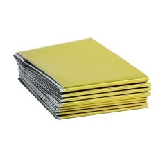 Patura izoterma Aluminiu, 160x210cm, camping, Drumetie, Folie supravietuire, Auriu