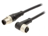 Cablu senzori/automatizări M12-M12 5m