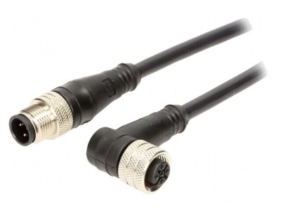 Cablu senzori/automatizări M12-M12 5m foto