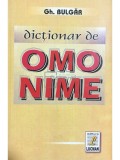 Gh. Bulgar - Dictionar de omonime (Editia: 2004)