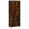 Dulap inalt, stejar fumuriu, 69,5x34x180, lemn compozit