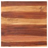 Blat de masa, 70x70 cm, 25-27 mm, lemn masiv acacia