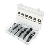 Trusa 210 piulite tip U auto, set organizat Breckner Germany