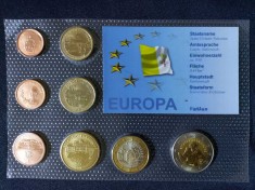 Set Euro - Probe - Vatican 2006, 8 monede