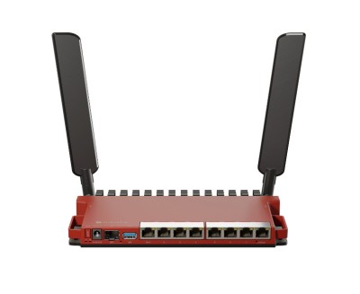 Router Mikrotik AX600 2.4GHz PoE - L009UIGS-2HAXD-IN SafetyGuard Surveillance foto