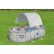 Bestway Copertină pentru piscină supraterană, alb 3202715