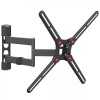 ﻿Suport TV de perete Barkan, 40 kg, 13 - 65 inch, compatibil non VESA, reglabil, metal, Negru