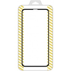 Folie Protectie Ecran OEM pentru Apple iPhone 12 mini, Sticla securizata, Full Face, Full Glue, 5D, Neagra