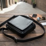 Borseta Barbati compacta din piele naturala Greenwood&reg; Rami:Ideala pentru telefon, Portofel, chei