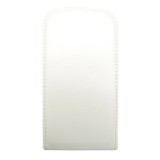 Husa flip alba pentru Huawei Ascend G300 (U8815/U8818)