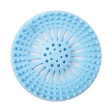 Cumpara ieftin Set 3 Bucati Sita din Silicon pentru Protectie, Scurgtere, Sifon Chiuveta, Cada, Pardoseala, Baie sau Bucatarie, Premium, Albastru, CBD CORAL BEST DEA