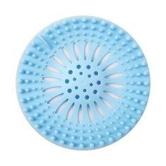 Set 3 Bucati Sita din Silicon pentru Protectie, Scurgtere, Sifon Chiuveta, Cada, Pardoseala, Baie sau Bucatarie, Premium, Albastru, CBD CORAL BEST DEA