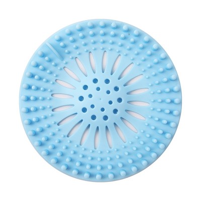 Set 3 Bucati Sită Silicon Scurgere &amp;ndash; Protecție Sifon Chiuvetă, Cadă &amp;amp; Pardoseală , Albastru| Coral Best Deals 0 W 13 cm 13 cm 0.5 cm Albastru 1 sita c foto