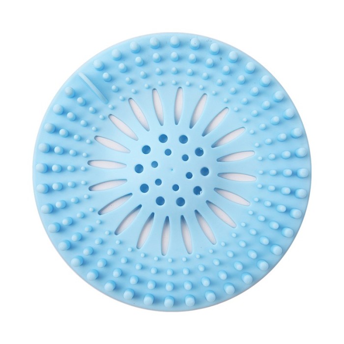 Set 3 Bucati Sită Silicon Scurgere &ndash; Protecție Sifon Chiuvetă, Cadă &amp; Pardoseală , Albastru| Coral Best Deals 0 W 13 cm 13 cm 0.5 cm Albastru 1 sita c