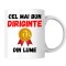 Cana alba personalizata - Cel mai bun Diriginte din lume!, INOVATIX&reg;. 330 ml