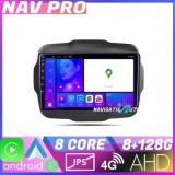 Navigatie Jeep Renegade 2015 2020 KIT 500 EDOTEC-LITE Android Ecran 720P Octa Core 8 128 Carplay CarStore Technology