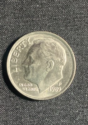 Moneda One Dime 1989 USA foto