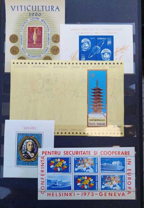 ✅Lot 78 colite RO 1960-2007,pret Romfilatelia 420 Lei , nestampilate perfecte-MNH
