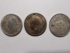 MONEDE - SUA - INDIA - CHINA - REPLICI - REPRODUCERI - 3 BUCATI foto