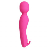 Vibrator flexibil cu baghetă de masaj cu urechi de iepure