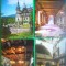 HOPCT LOT 3172 - 4 CARTI POSTALE-CASTELUL PELES -JUD PRAHOV-CIRCULATE