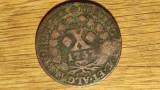 Cumpara ieftin Portugalia - moneda colectie f rara - 10 reis 1757 - Jos&eacute; I - uriasa ⌀ 36mm !