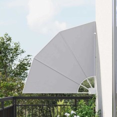 vidaXL Ecran de intimitate pentru balcon Gri 115 x 115 cm țesătură