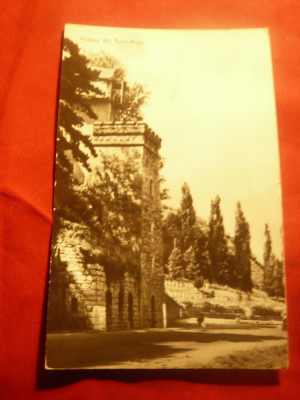 Ilustrata Vedere din Turnu Rosu judet Sibiu circulat 1967 foto