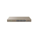 Switch IP cu 24 porturi, Gigabit, Ethernet PoE IP-COM G3326P-24-410W SafetyGuard Surveillance