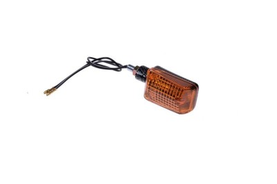 Semnalizare (1 buc) cu bec BA9S, 12v, 23w, culoare carbon/portocaliu, brat scurt Cod Produs: MX_NEW AL12855 foto