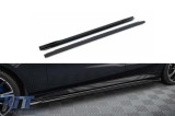 Aditive Maxton Design versiunea 1 potrivite pentru BMW Seria 5 G60 cu pachet M dupa 2023, lac negru Performance AutoTuning