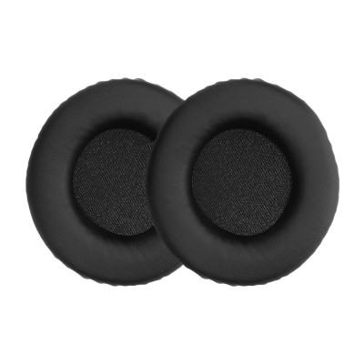 Set 2 Perne de urechi pentru casti Sennheiser HD225/HD205 II/HD 4.40 BT, Kwmobile, Negru, Piele ecologica, 50099.01 foto